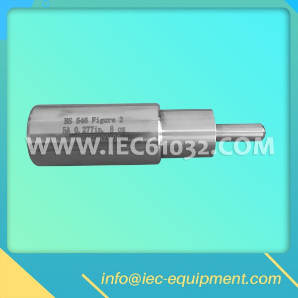 BS 546 Figure 2 5A Withdrawal-Pull Gauge for Effectiveness of Contact Dia. 0.199 in. 8 oz.