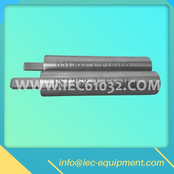 BS1363-2 Figure 16 Withdrawal Pull Gauges for Effectiveness of Contact