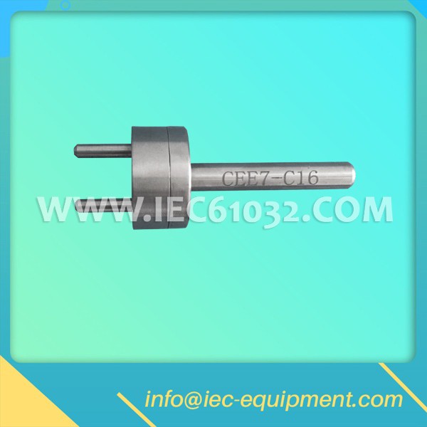CEE7 C16 Gauges for 10/16A 250V Two-pole Socket-outlets with Side Earthing-contacts