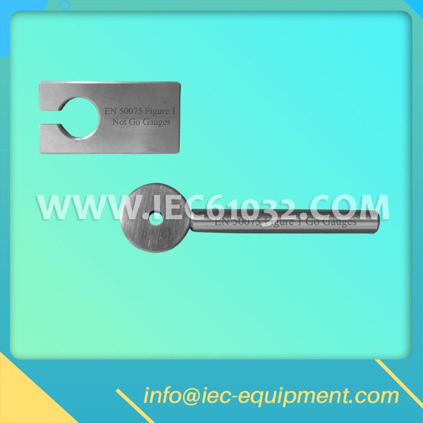 EN 50075 Figure 1 - Go Gauges and Not Go Gauges